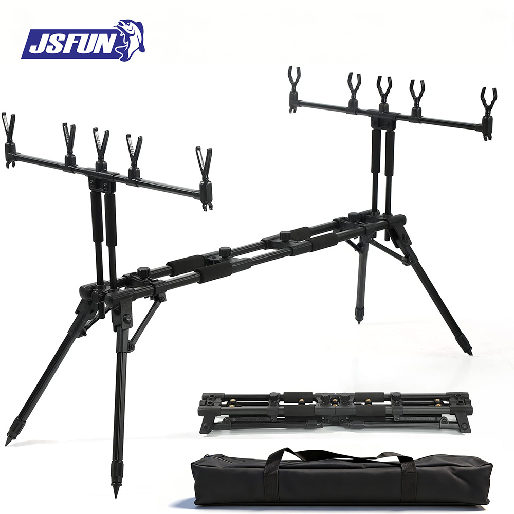 JSFUN  Adjustable 5-Rod Fishin - Fishing Rod Rack 评论和价格