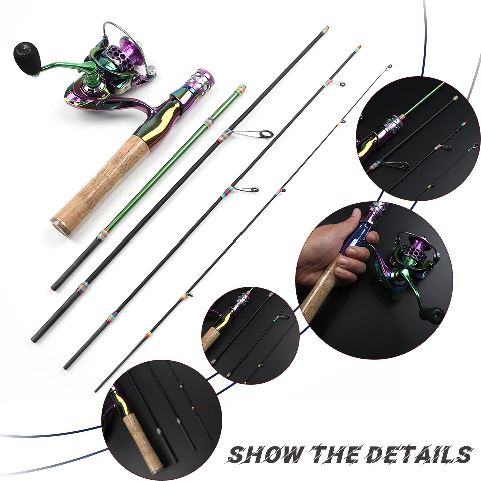 Four-section fishing rod, made - Fishing Rod Carbon Fiber 评论和价格