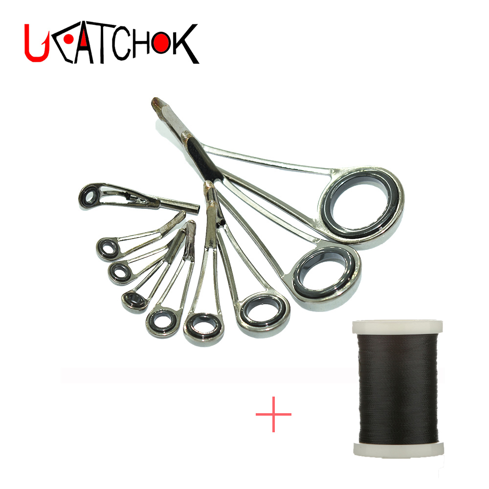 9pcs/Kit Rock Trout Fishing Ro - Fishing Rod Repair Kit 评论和价格