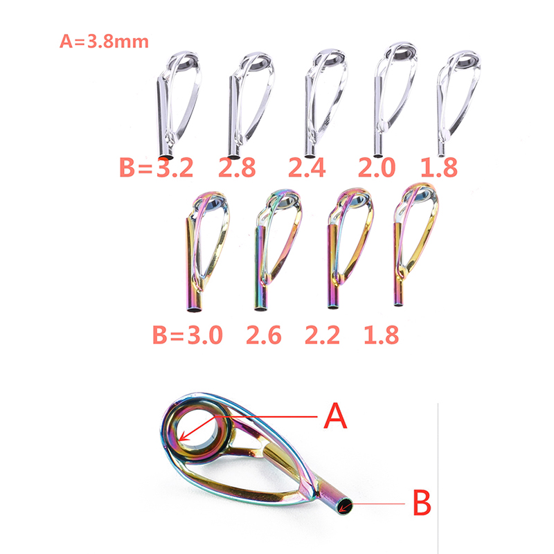 DIY Rod Building Eye Rings Gui - Fishing Rod Tip Replacement 评论和价格